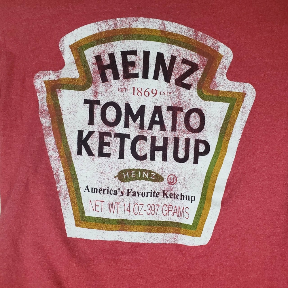 Official merchandise,  Heinz tomato ketchup graphi